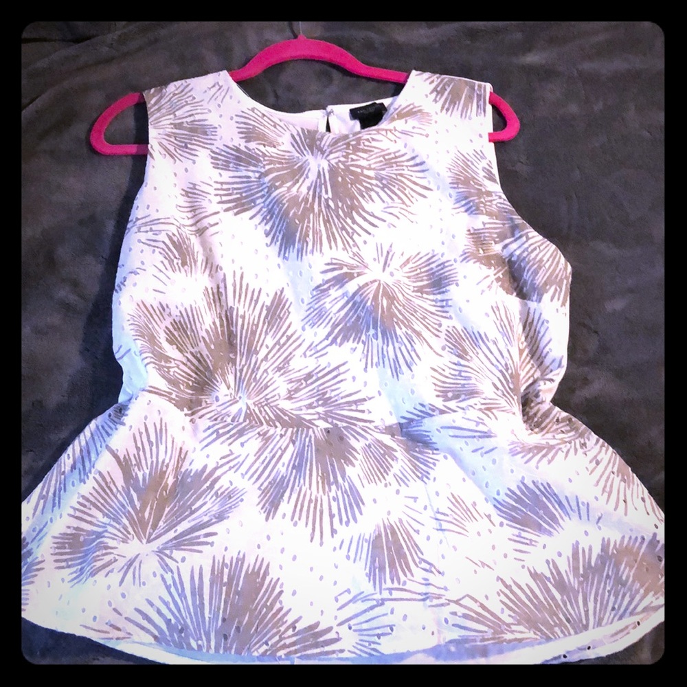 Ann Taylor factory - peplum top